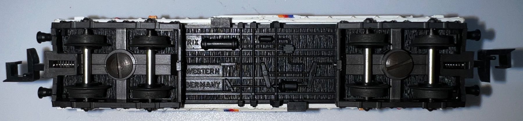 Trix Modellini di ferrovie: Minitrix , (13501) Schwenkdachwagen mit Werbung – Usato da Basel venduto da jonnyhaas 5