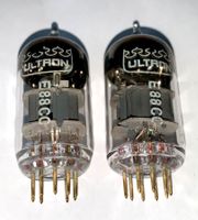2 Röhren / Radioröhren E88CC, NOS, Ultron