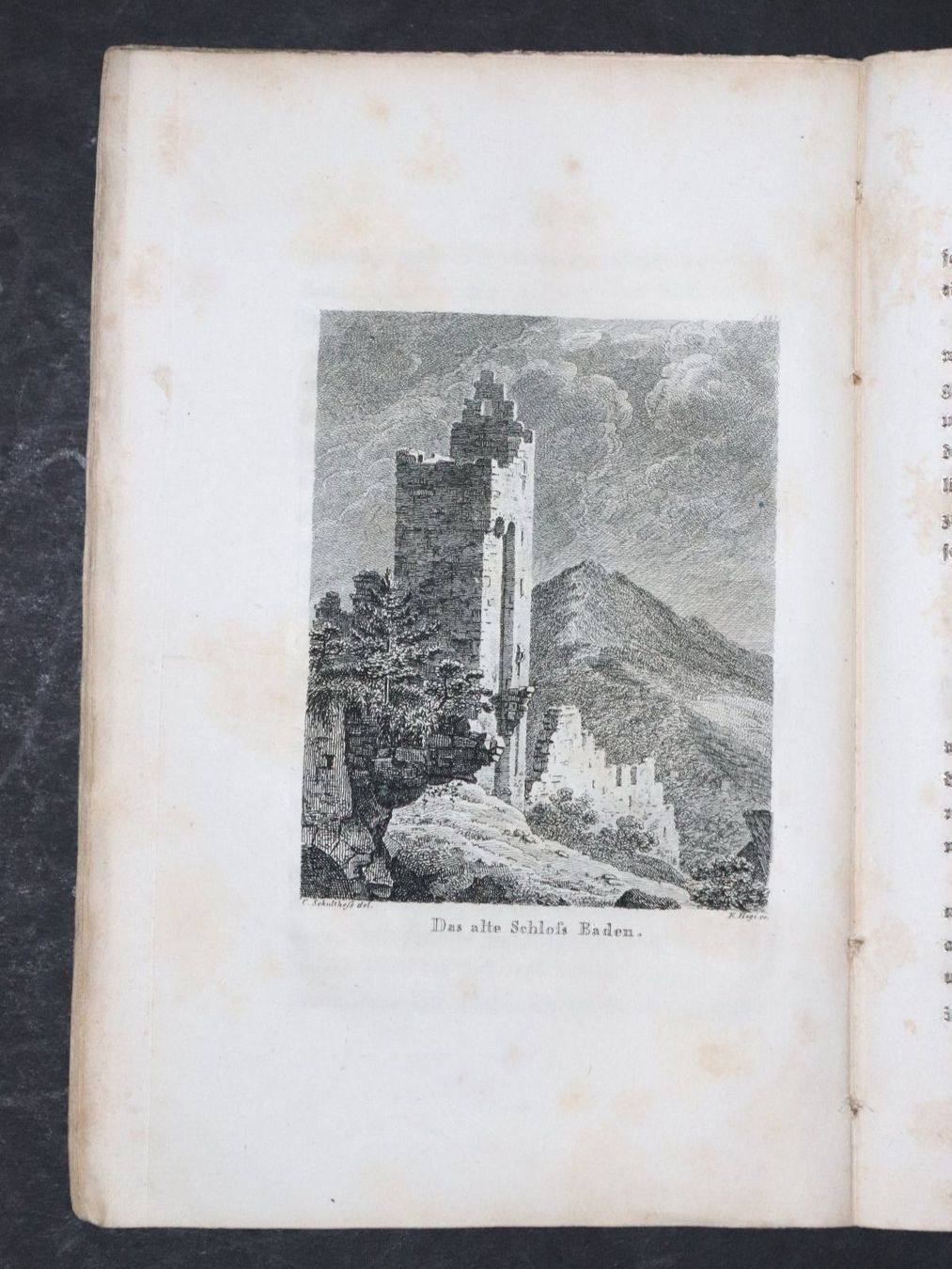 Bücher: HESS,DIE BADENFAHRT,ILLUSTRIERT,1818,EA – Gebraucht aus Guensberg von Herzaktion 7