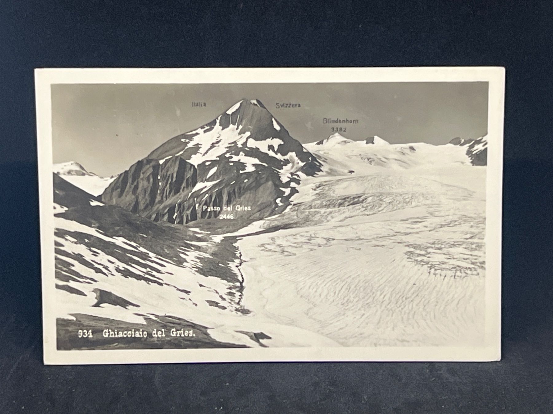 Cartes postales: Ghiacciaio del Gries – D'occasion à Widnau par Brusi9