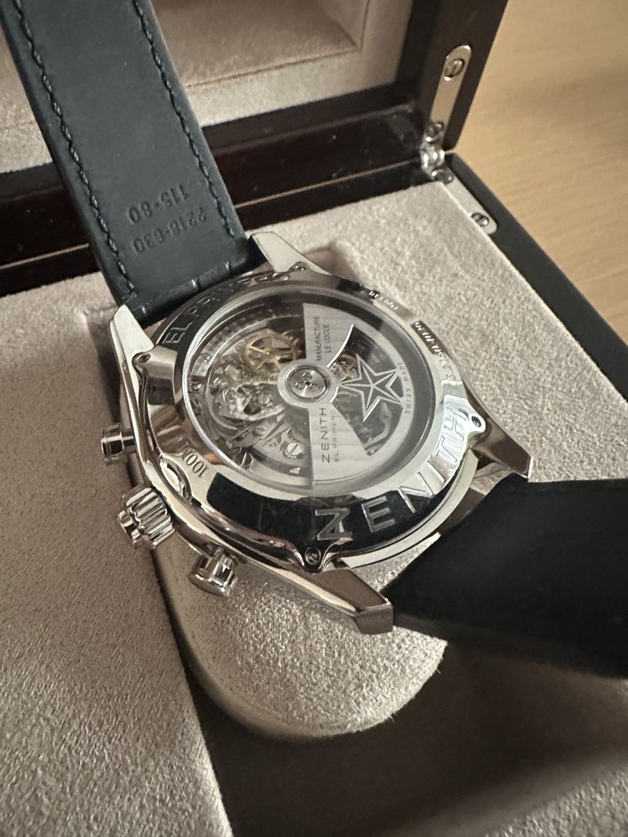 Zenith Montres: Zenith El Primero Chronograph Split Second Uhr Herren Neu – Neuf avec emballage d'origine à Stansstad par Dalmatinerhjf 3
