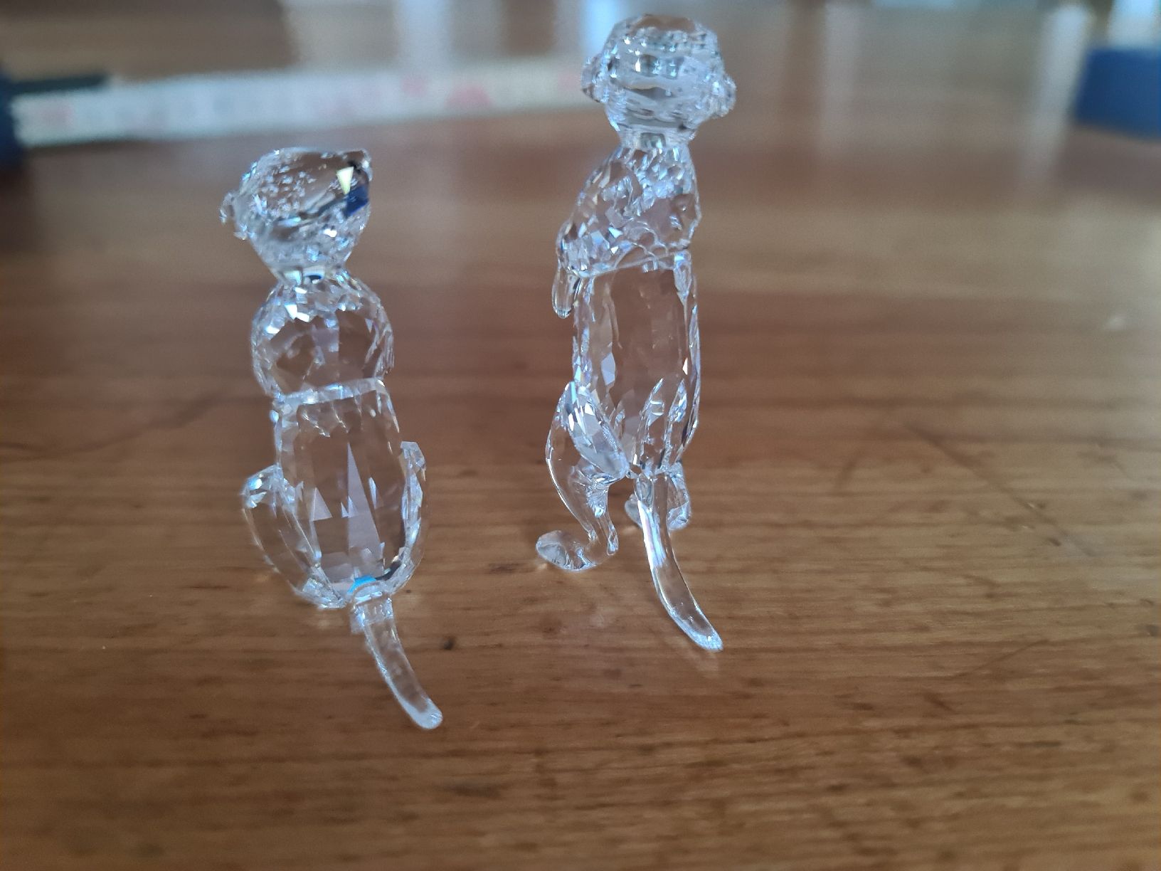 Swarovski Statuette: Swarovski Figur Erdmännchen Originalverpackt  – Usato da henau venduto da Rockj 2