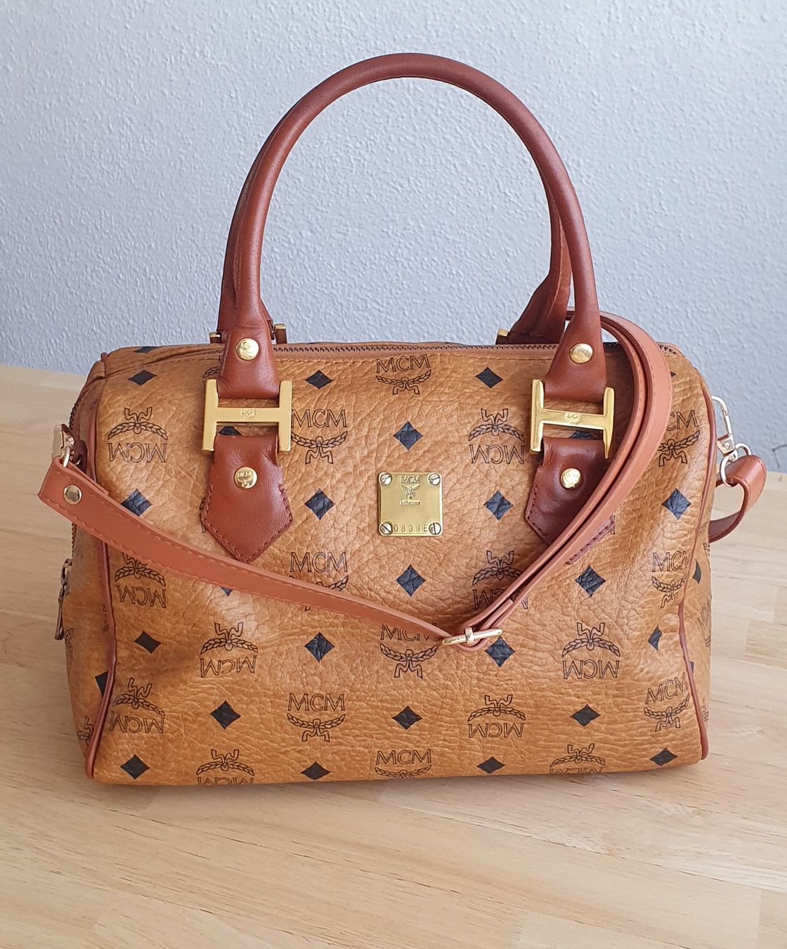 Mcm Taschen für Damen: MCM Speedy Boston 25 Heritage Cognac – Gebraucht aus Niederteufen von Mira_72