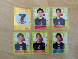 Panini WM 2026 verschiedene Bilder JPN