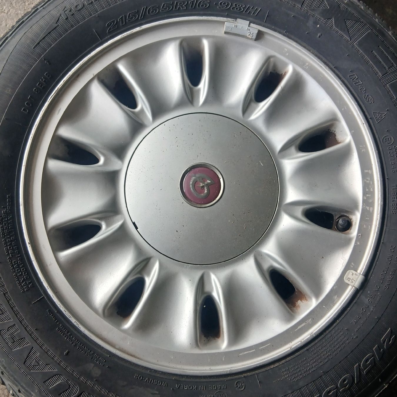 Pneus & Kompletträder: Roues Daimler 1994-2002 215 65 R16 – Gebraucht aus la heutte von Auto-stock 2