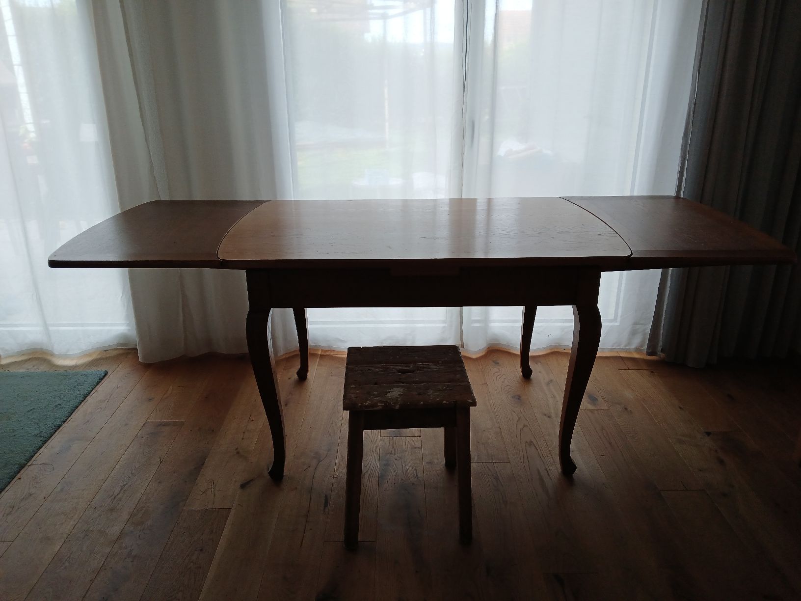 Tavoli: Vintage Ausziehtisch, Eiche massiv – Usato da Unterstammheim venduto da VBerni