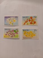 Nauru - Série de timbres rares sur les fleurs tropicales 🌺