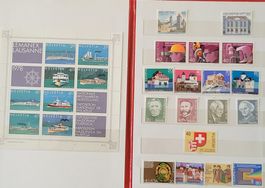 Markenheft 1978 postfrisch Nominalwert Fr. 12.60.