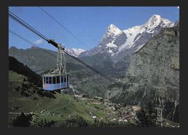 AK Mürren Schilthornbahn Mürren Birg