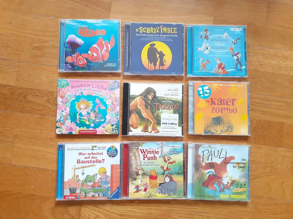 9 Kinder Cds (Gebraucht) in Dübendorf für CHF 4 – mit Lieferung auf ...