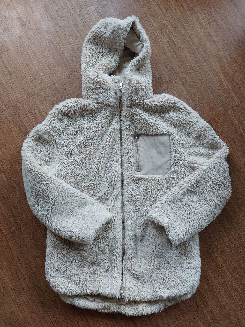Giacche & Cappotti: kuschelige Jacke Gr. 158 / 164 – Usato da Effretikon venduto da swobdo