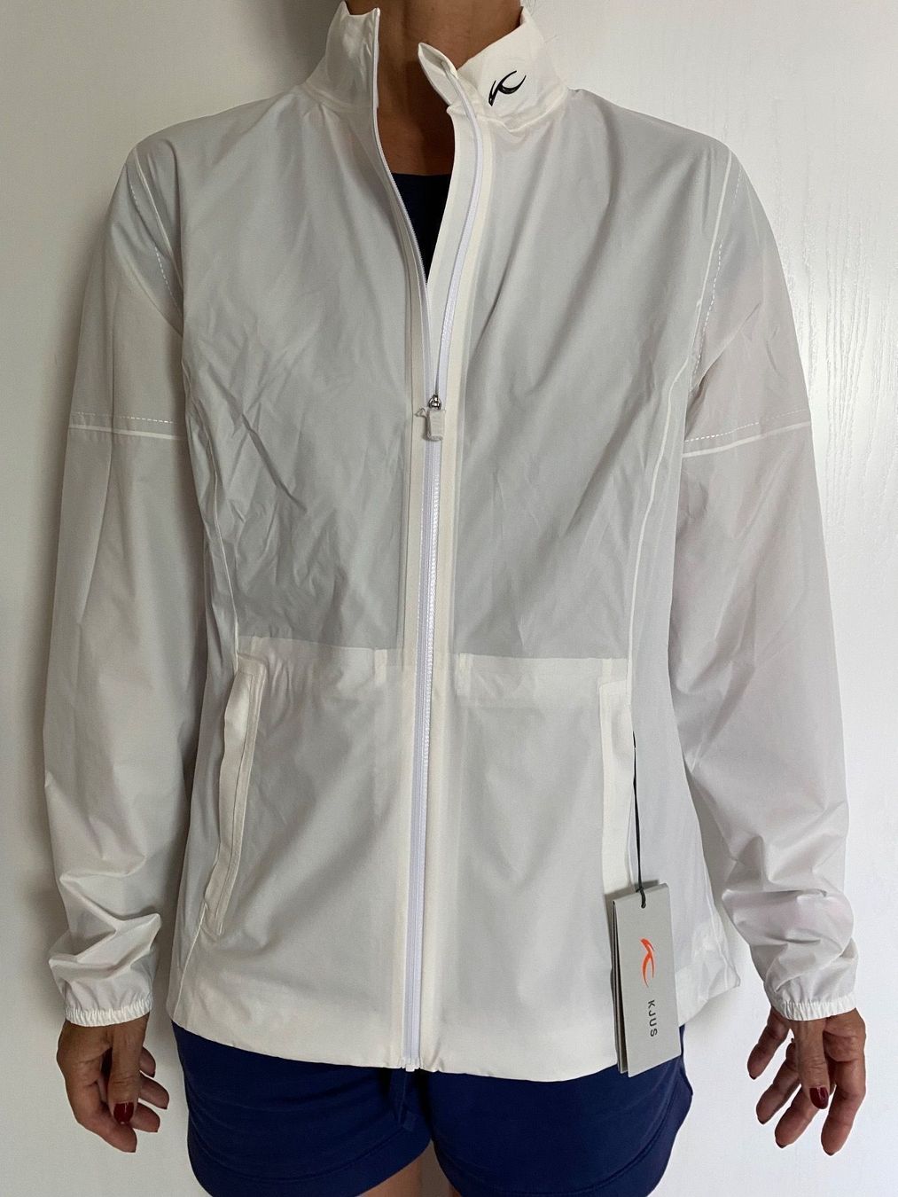 Kjus Jacken: Kjus Golfdamenjacke 40/L weiss – Neu und originalverpackt aus Altendorf von Jeshy15