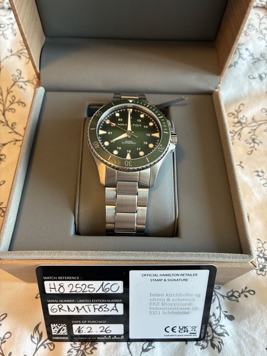 Hamilton Orologi: Hamilton Khaki Navy – Usato da Zollikofen venduto da Schmalinsky 2