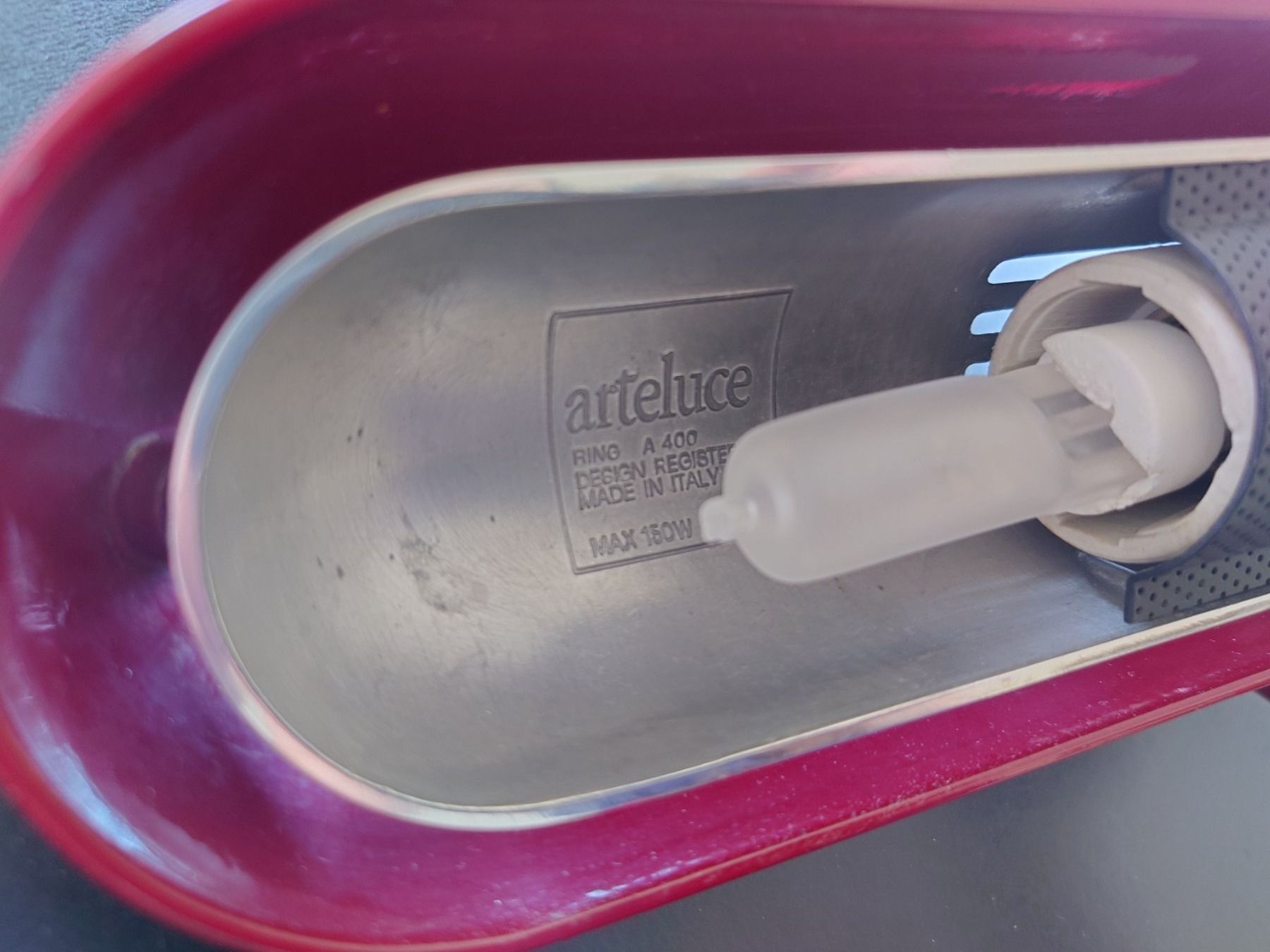 Lampade: Bruno Gecchelin Tischleuchte Ring A 400 arteluce – Usato da St. Gallen venduto da SG005 8