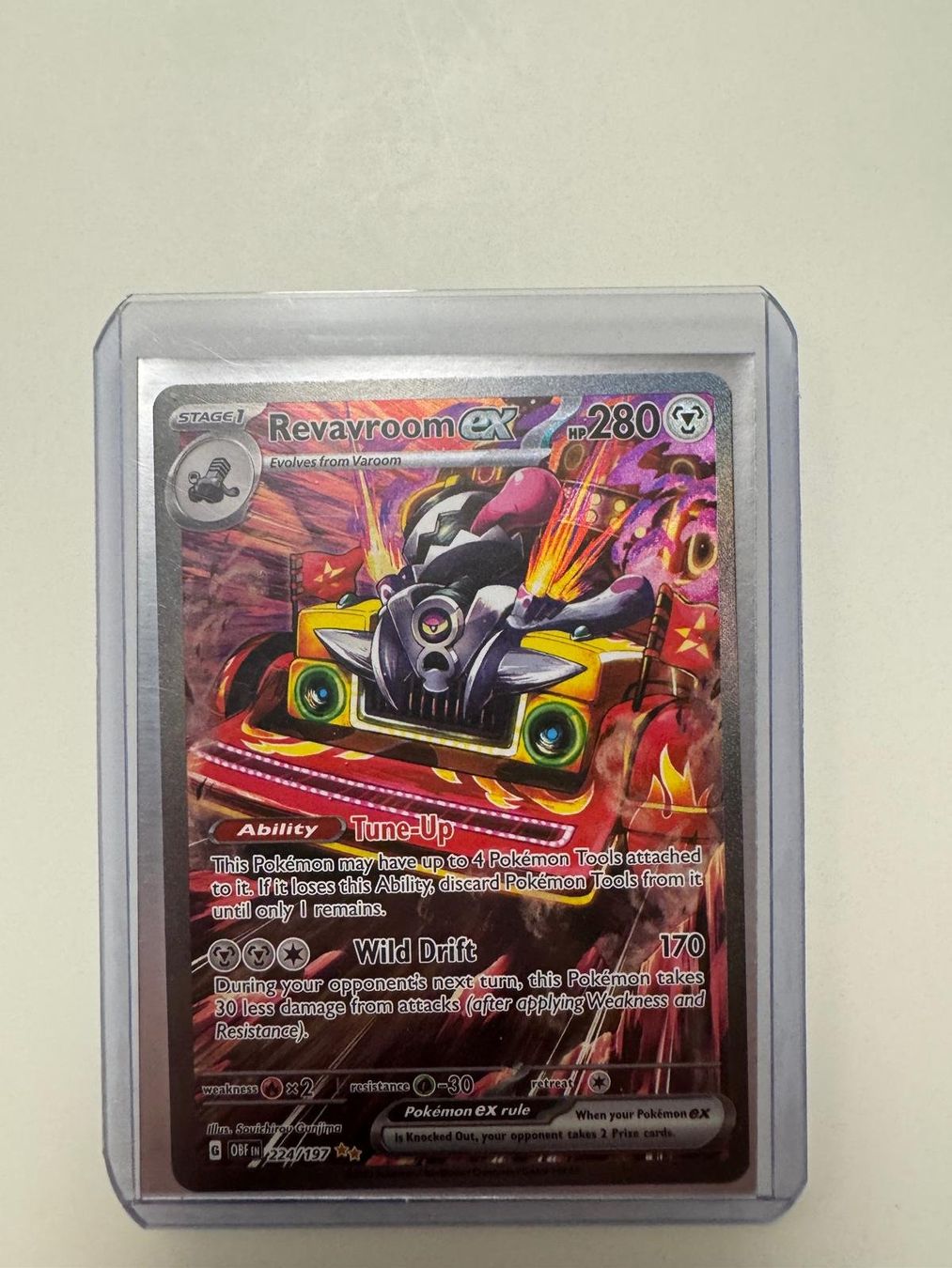 Pokémon Carte collezionabili: Revavroom ex | SIR | OBF 224/197 | EN – Usato da Spreitenbach venduto da Snacky96