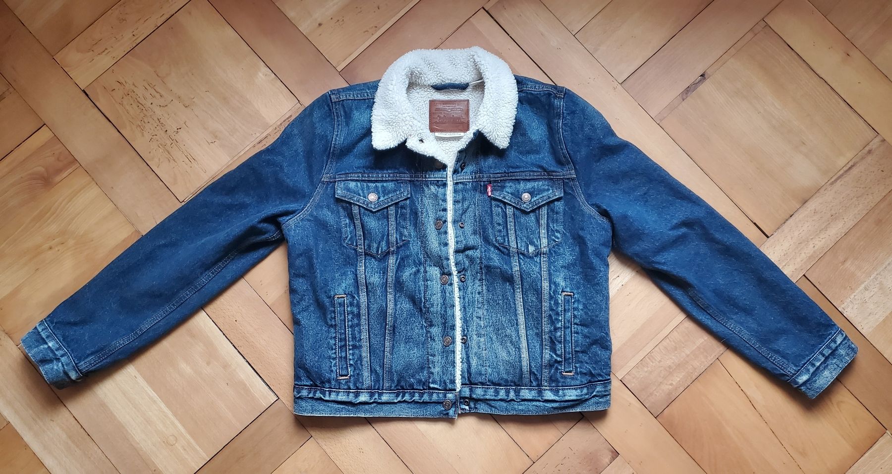 Levi's Giacche: Levis Jeansjacke mit Teddyfell Gr.S – Usato da Biel/Bienne venduto da SandraBar