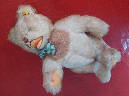 Steiff ours en peluche vintage avec étiquette originale