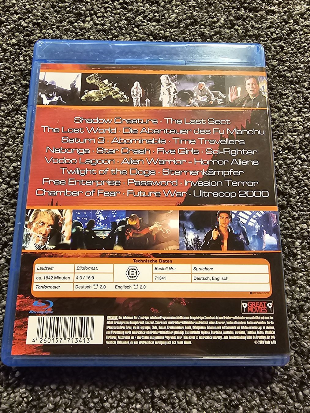 Tutti i DVDs: Science Fiction Box Blu-ray  – Usato da Ruswil venduto da jan_bxl5 1