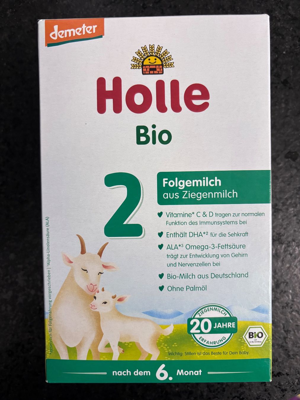 Lebensmittel & Spezialitäten: Holle Bio 2 Ziege – Neu und originalverpackt aus Horgen von sha_8f55