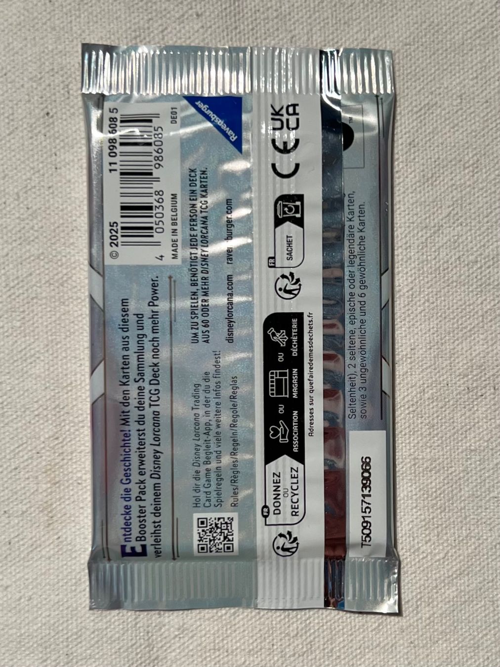 Disney Sammelbilder & Trading cards: Mythen Booster Pack DE Disney Lorcana Cruella Devile – Neu und originalverpackt aus Rafz von SaintCruz 1