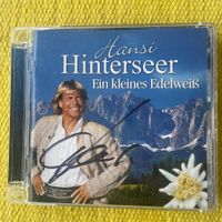 HANSI HINTERSEER-MIT UNTERSCHRIFT EIN KLEINES EDELWEISS
