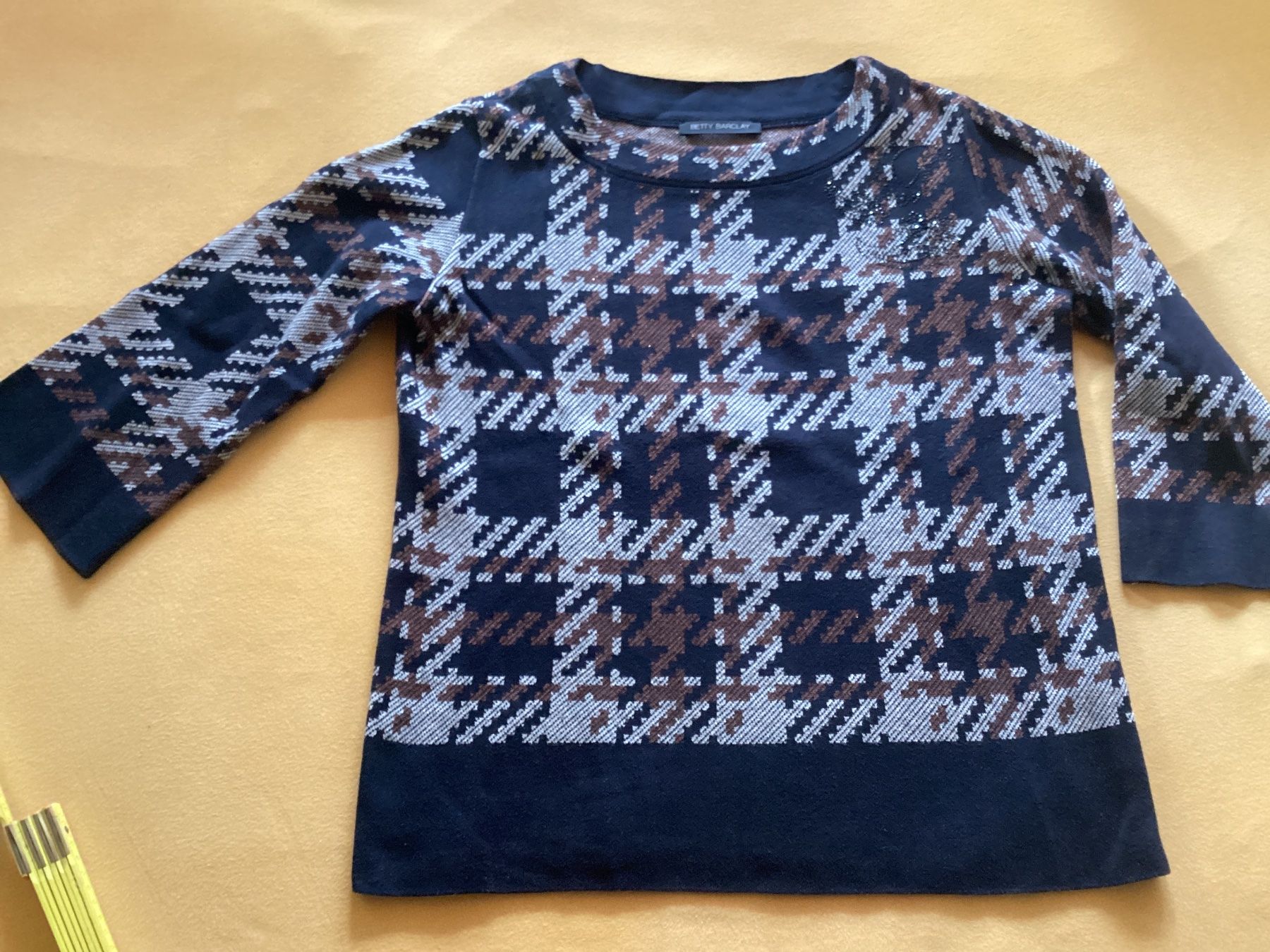 Betty Barclay Maglioni & Felpe: BETTY BARCLAY SHIRT/PULLOVER GR.38/M gemustert – Usato da Frauenfeld venduto da Boldi46