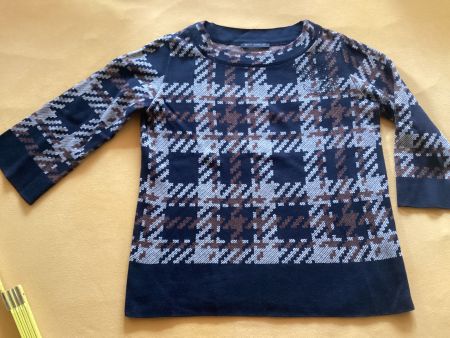 BETTY BARCLAY SHIRT/PULLOVER GR.38/M gemustert