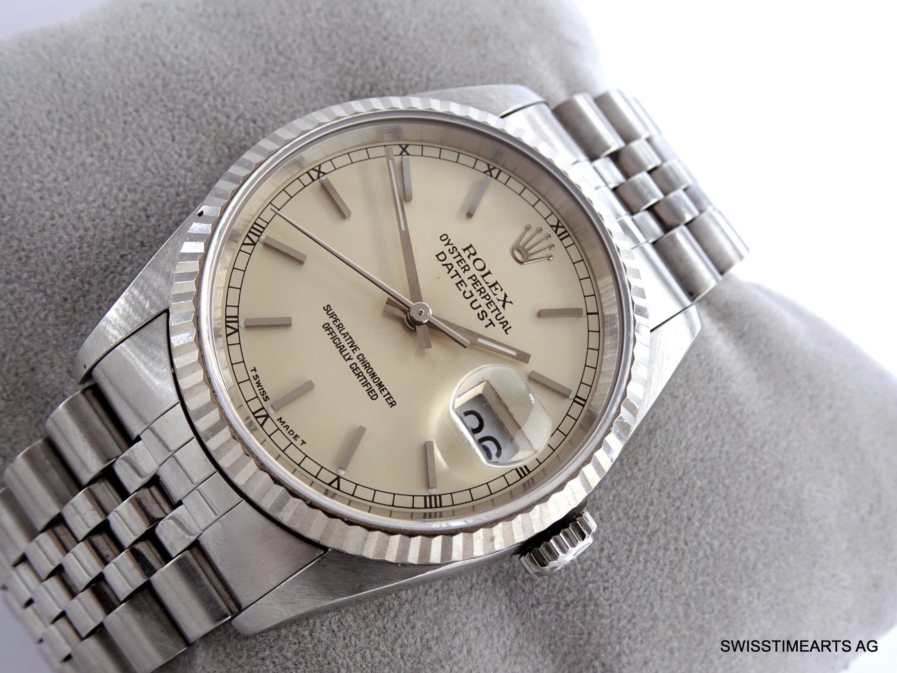 Rolex Orologi: ROLEX DATEJUST 1996 REF. 16234 AUTOMATIK 36MM CHRONOMETER – Usato da Zürich venduto da SWISSTIMEARTS-AG 2