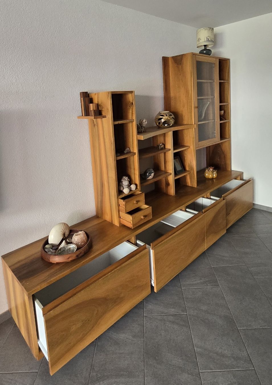 Buffets: Nussbaum Wohnwand – D'occasion à Wuppenau par Haexli2000 1