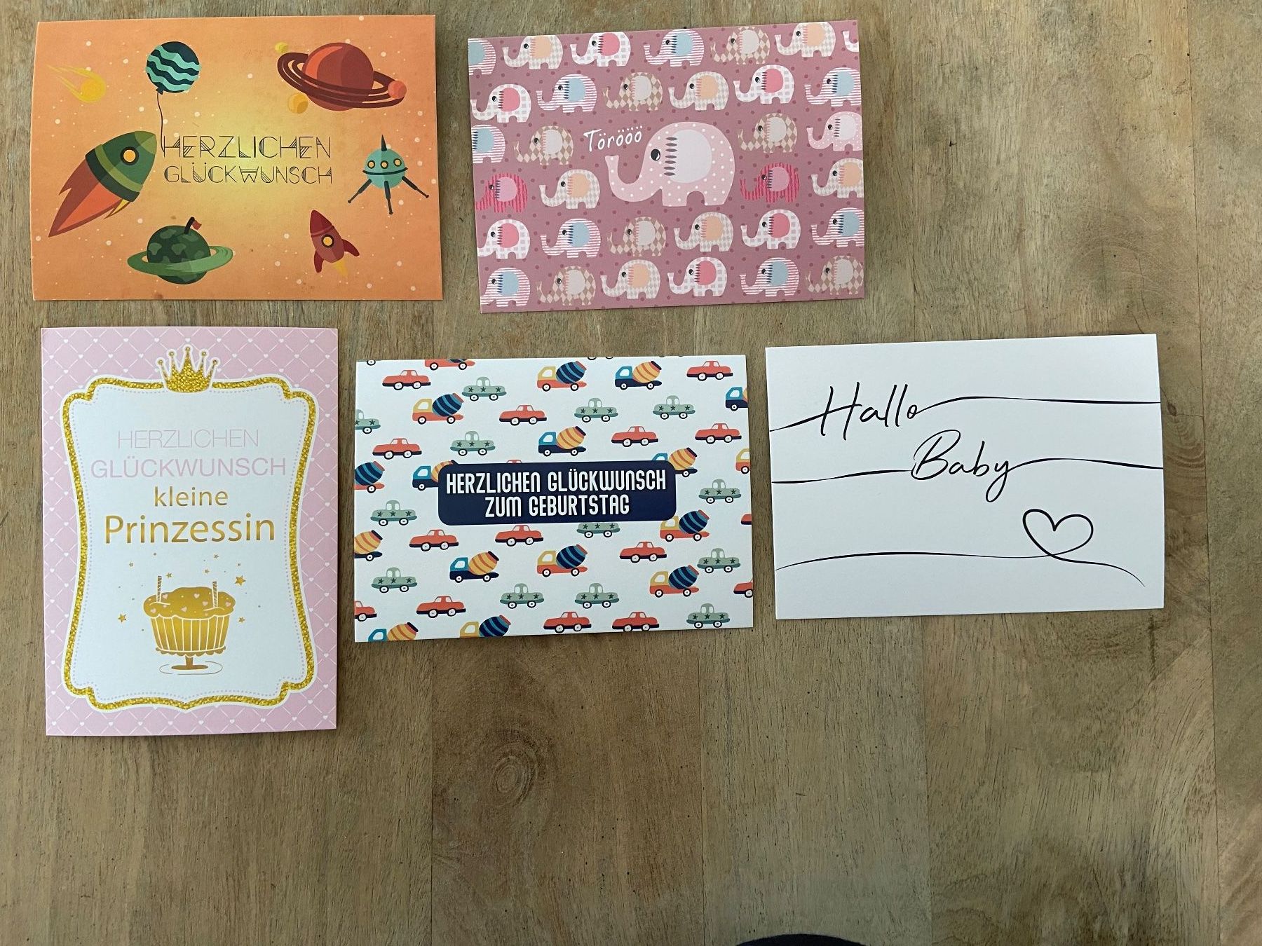 Cartes postales: 5 Postkarten OfficeTree Glückwunsch Kinder – Neuf avec emballage d'origine à Luzern par waterfront1