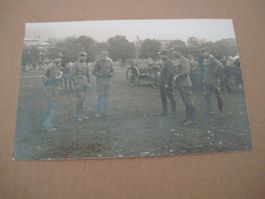 AK - Foto - Karte - Militär - ungelaufen