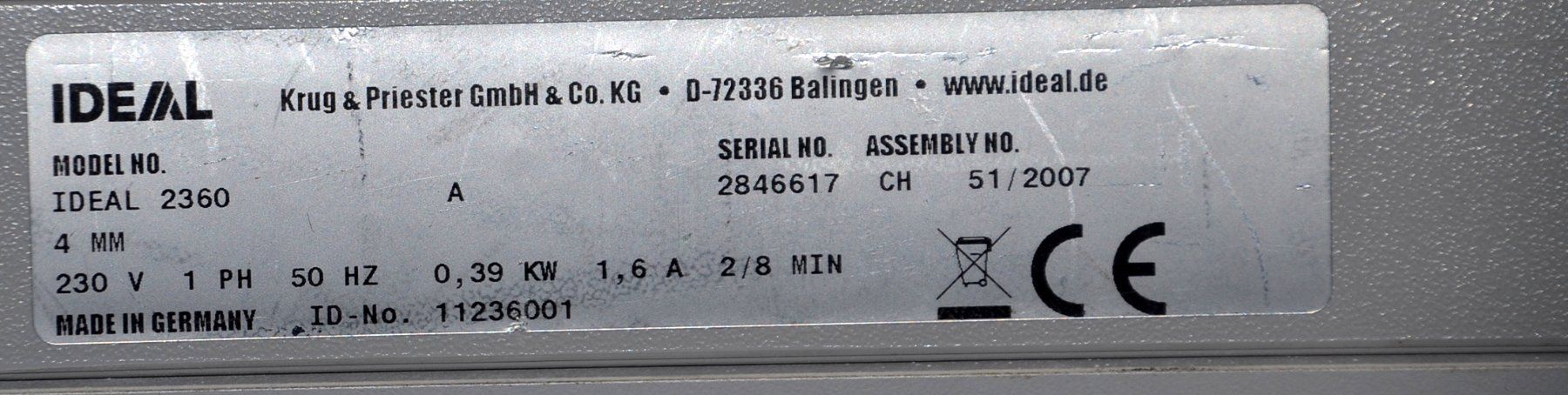 Distruggi documenti: Aktenvernichter IDEAL 2360 Destructeur de documents – Usato da Collonges venduto da arashee 5