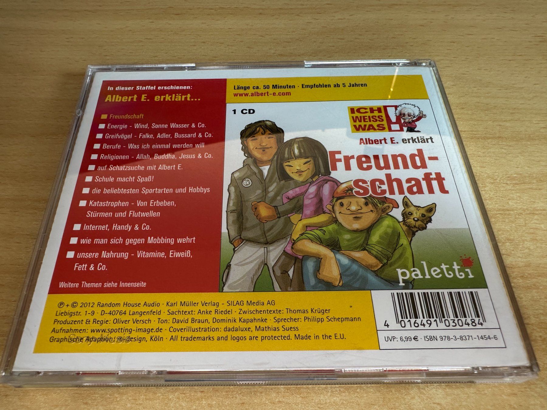 Audiolibri: K1 Albert E. – Ich Weiss Was: Albert E. Erklärt Freundschaft – Usato da Rikon im Tösstal venduto da Alpenmutz 1