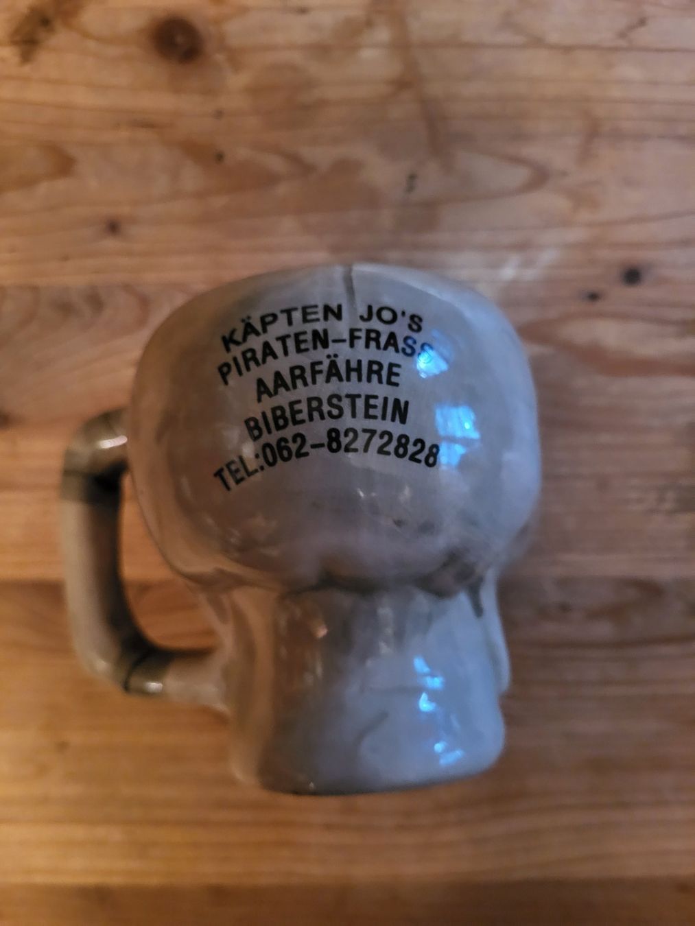 Tassen: Spezielle Tasse in Schädelform – Gebraucht aus Guggisberg von Aegertenlehn 2