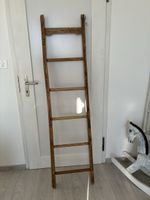 Alte Holzleiter aufgefrischt