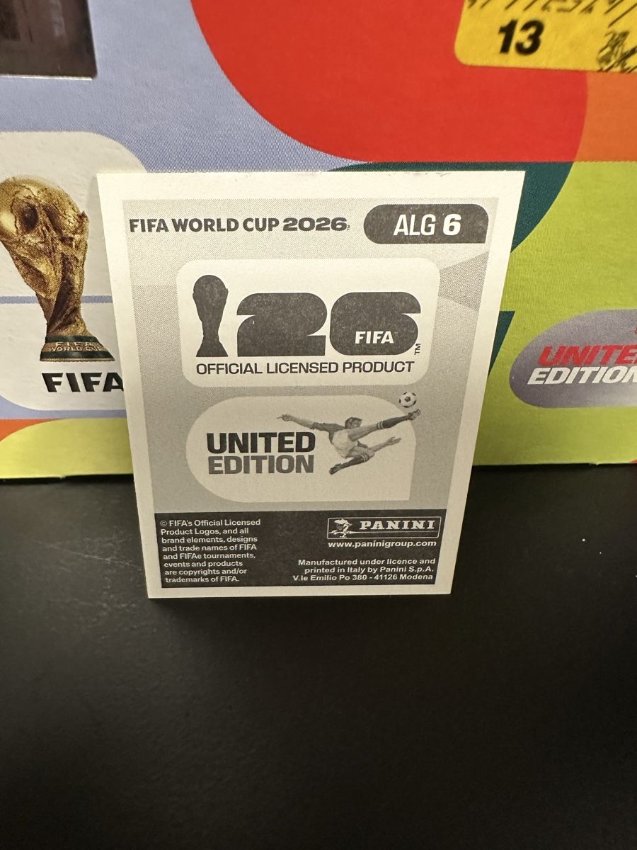 Panini Carte collezionabili: ALG 6 - Panini WM 2026 – Nuovo (secondo la descrizione) da Kreuzlingen venduto da Bes-GamingCollection 1