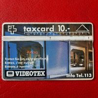 taxcard PTT Videotex Info Tel. 113