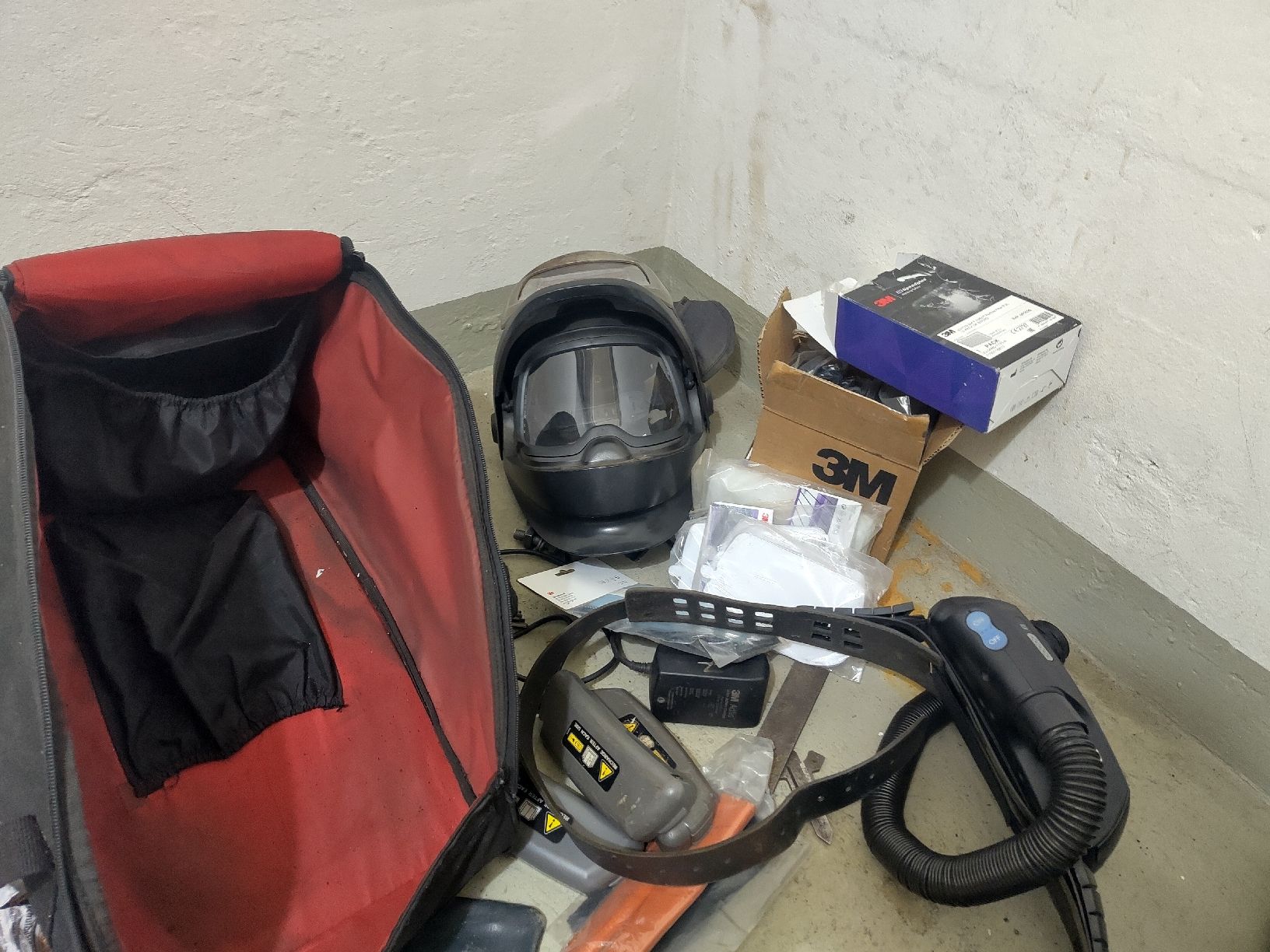 3M Saldatori: schweißhelm mit luft 3m Speedglas 9100fx Mit Adflo  – Usato da Riehen venduto da mar_x95l 1