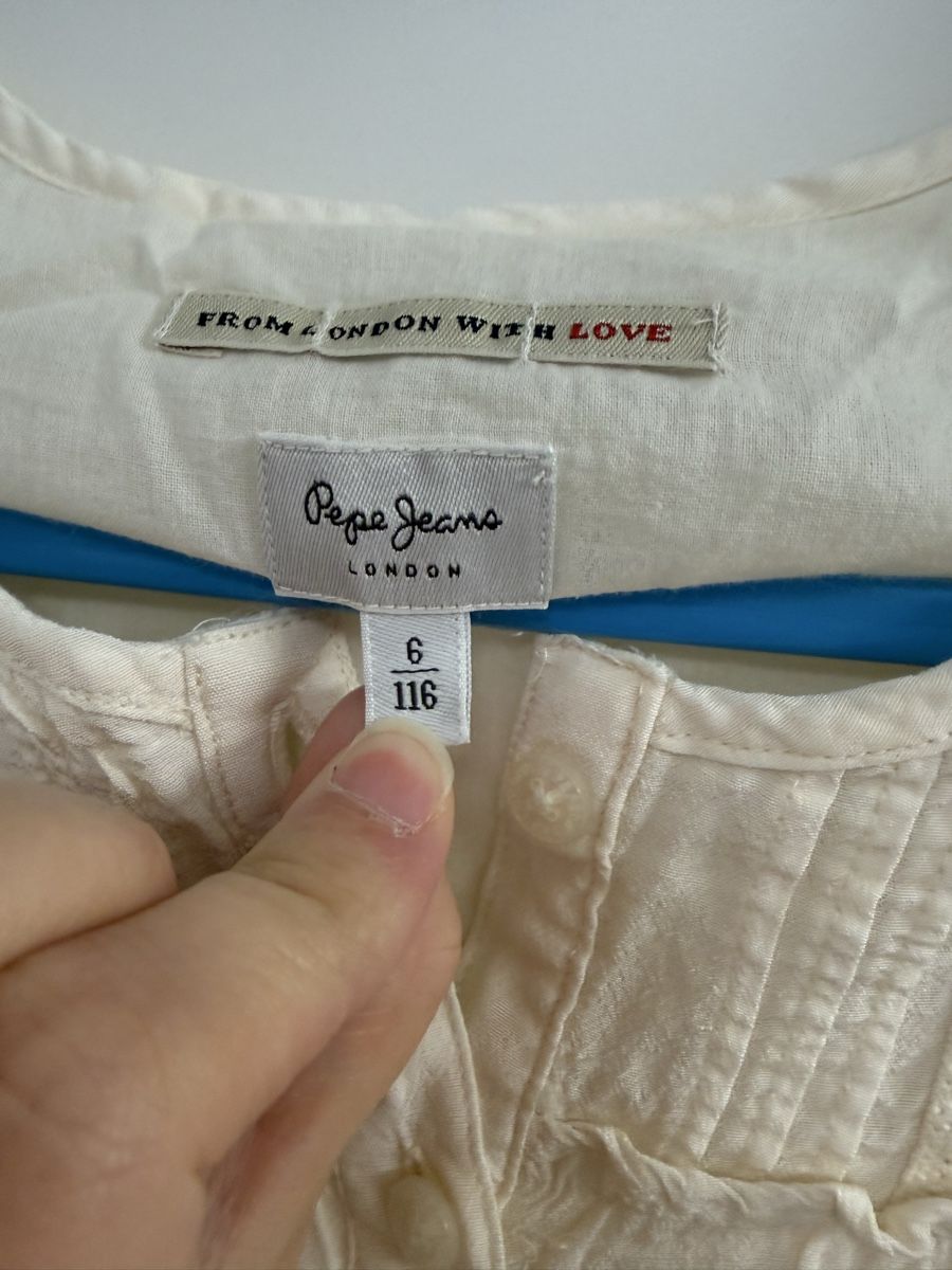Pepe Jeans Camicette, T-shirt & Top: Pepe Jeans Bluse, Gr. 116 – Usato da Winkel venduto da zucchetti 1