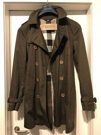 Trench BURBERRY BRIT olive S