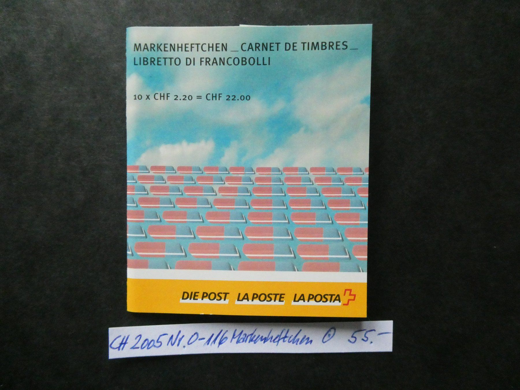 Alle Briefmarken: CH 2005 Markenheftchen Nr. 0-116 gestempelt – Gebraucht aus Lausen von Herbamare01