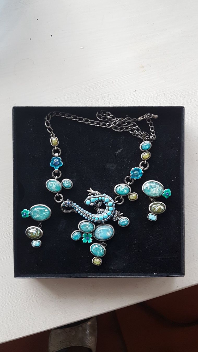 Catenine: Collier mit Ohrhänger – Usato da Röschenz venduto da Zorro046