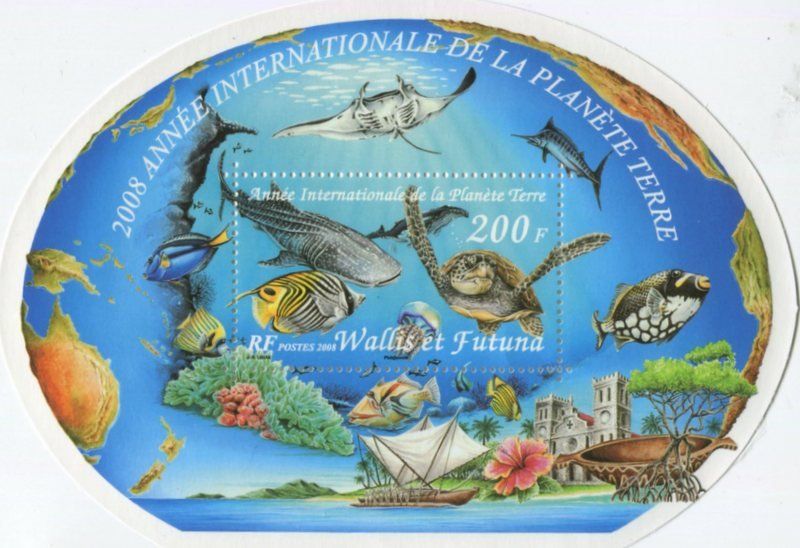 Tutti i francobolli: Block "Fische". Wallis und Futuna – Nuovo e nell'imballaggio originale da Basel venduto da Butsch5