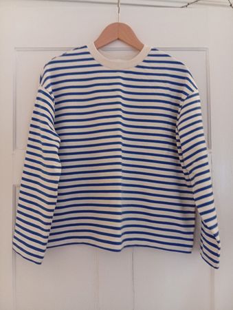 Pullover Armedangels gestreift blau weiss Grösse XS NEU