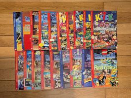 LEGO Klick & World Club Magazin (19 Ausgaben) 1996-2000