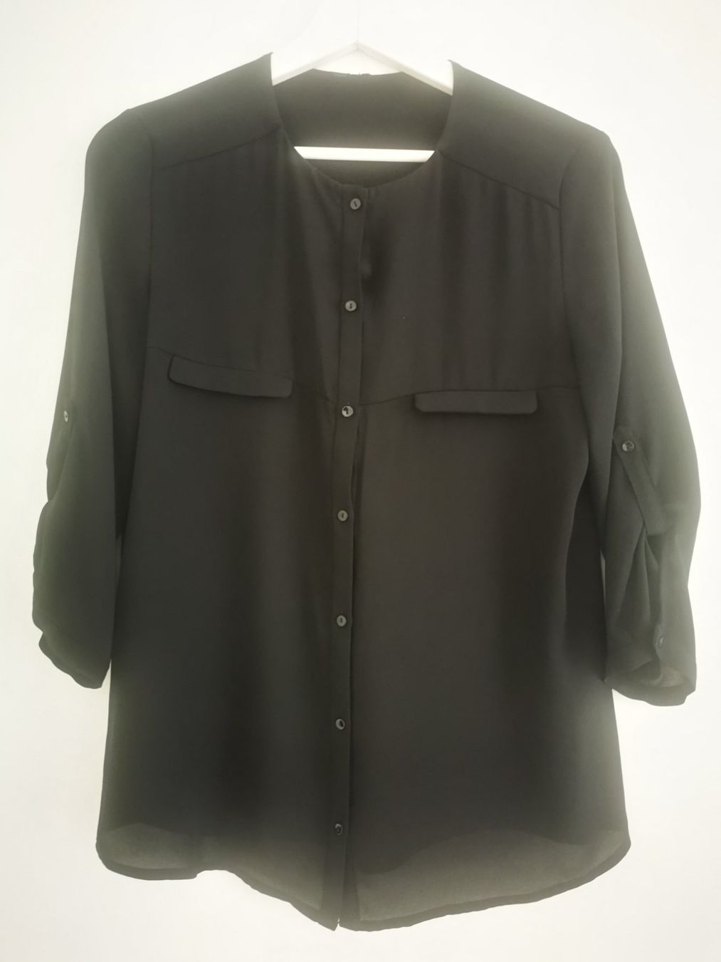 Camicette: Schwarze Bluse Gr. S, – Usato da Niedergösgen venduto da lil_s6k8