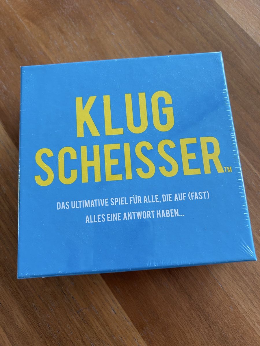 Giochi: Neu und OVP Spiel Klugscheisser – Nuovo e nell'imballaggio originale da St. Urban venduto da uschi73