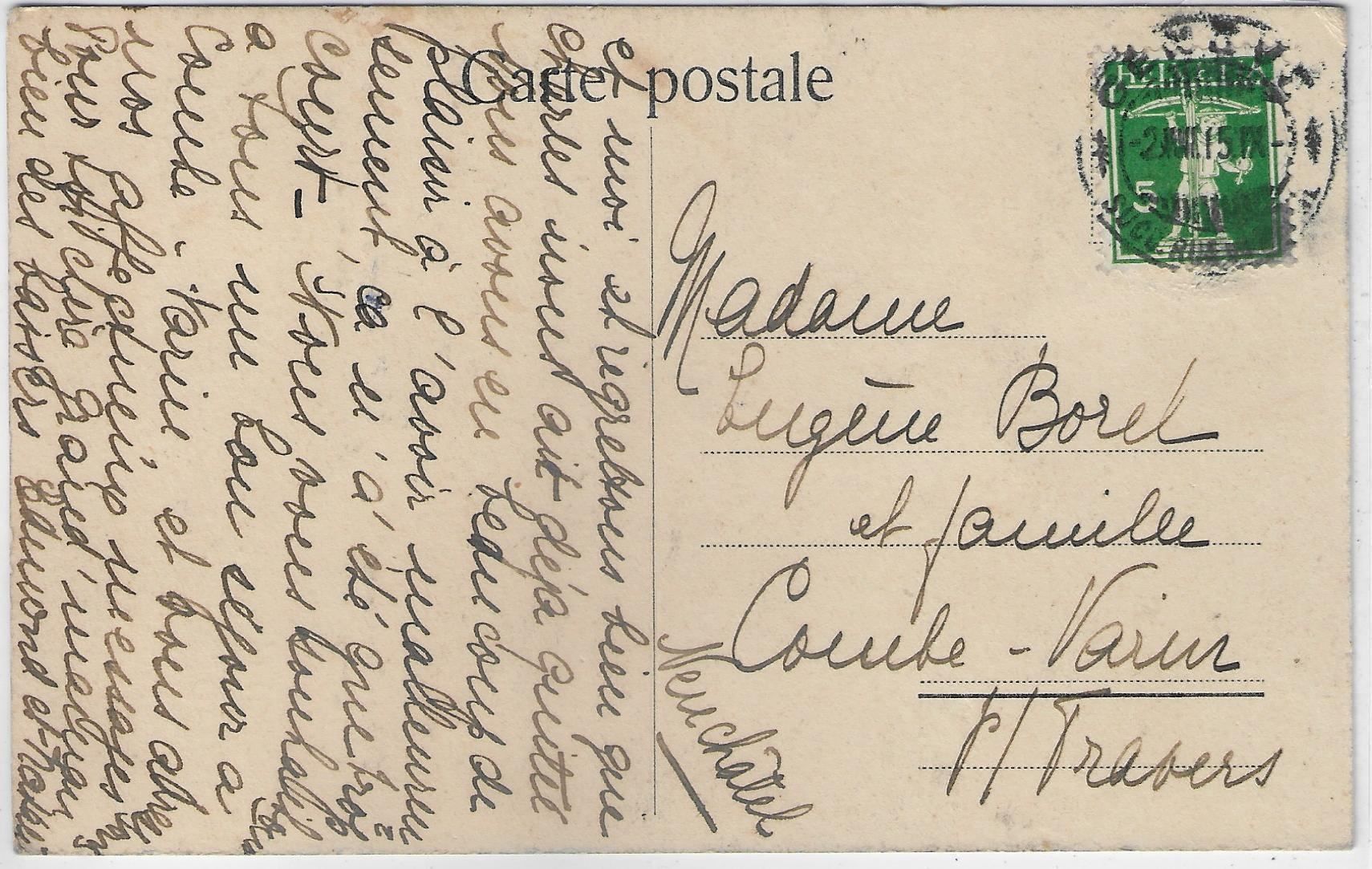 Cartoline postali: Chene-Bourgeries GE - Villa Marguerite – Usato da Ettingen venduto da Kartenplanet 1