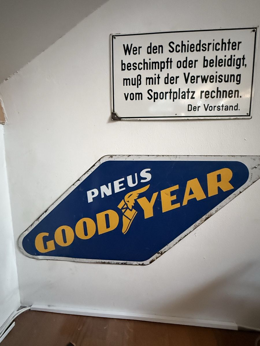 Ecriteaux: Blechschild Goodyear Pneus – D'occasion à Burgdorf par zoe_g7lh 2