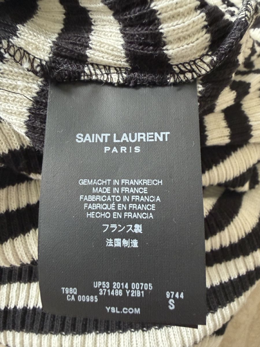 Saint Laurent Maglioni & Felpe: Saint Laurent gestreifter Matrosen-Pullover, S - neu! – Nuovo (secondo la descrizione) da Au ZH venduto da swissmatchpoint 4